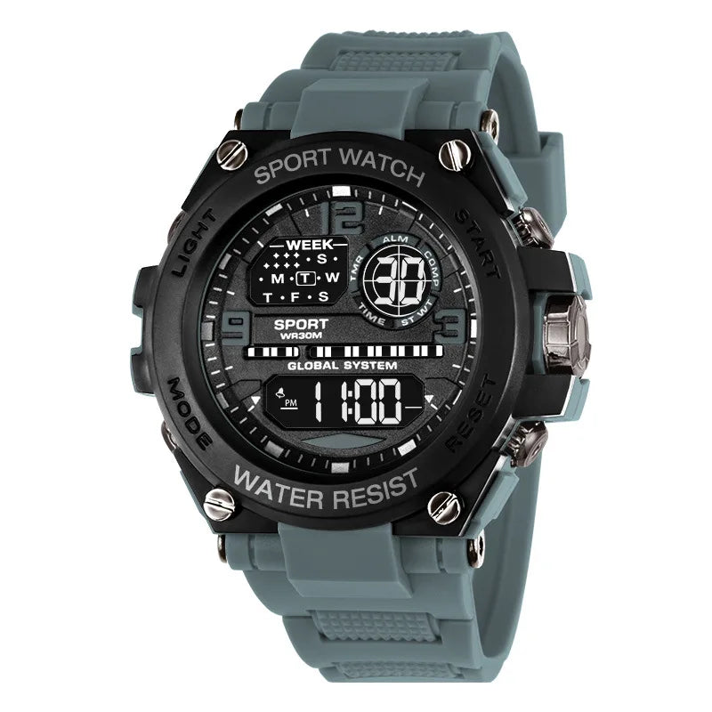 Waterproof Electronic AntiShock Wrist Watch
