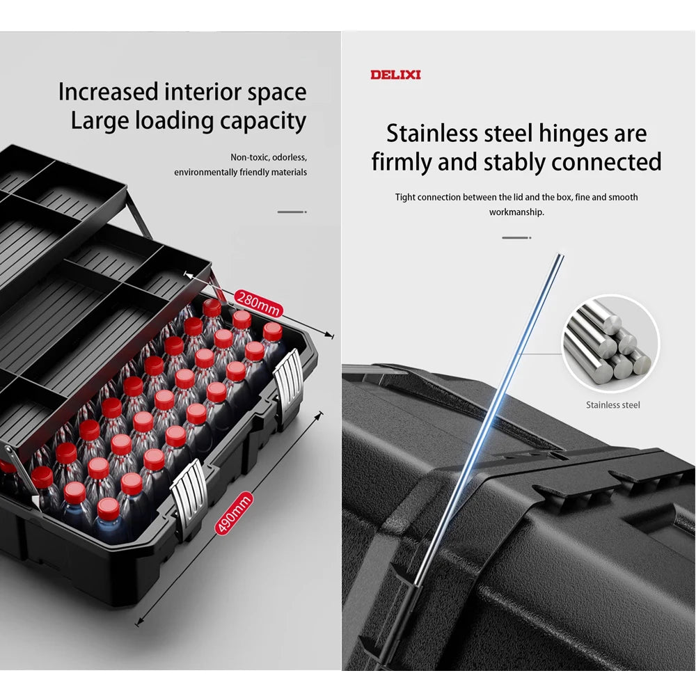 Industrial Grade Multi Layered Foldout Tool Box