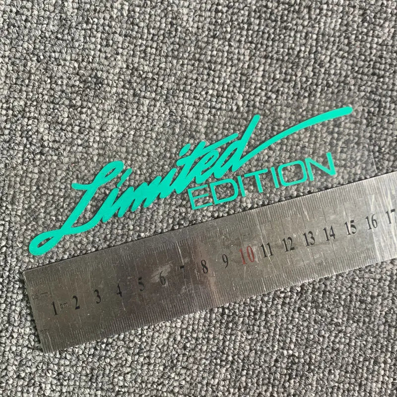 Limited Edition Decal
