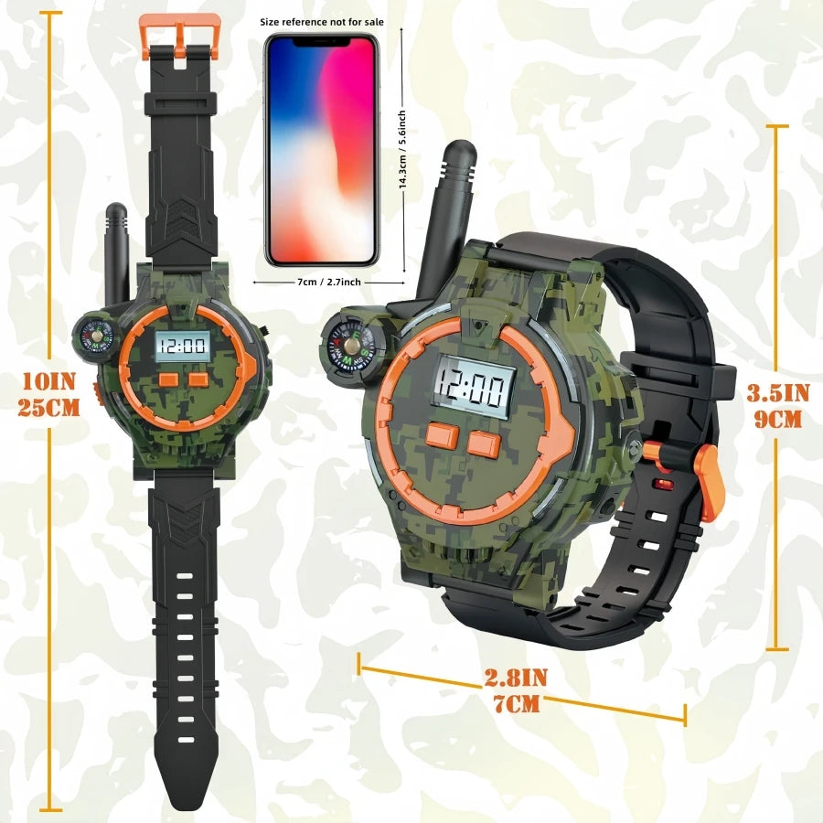 Rechargeable Walkie Talkies Watches For Kids