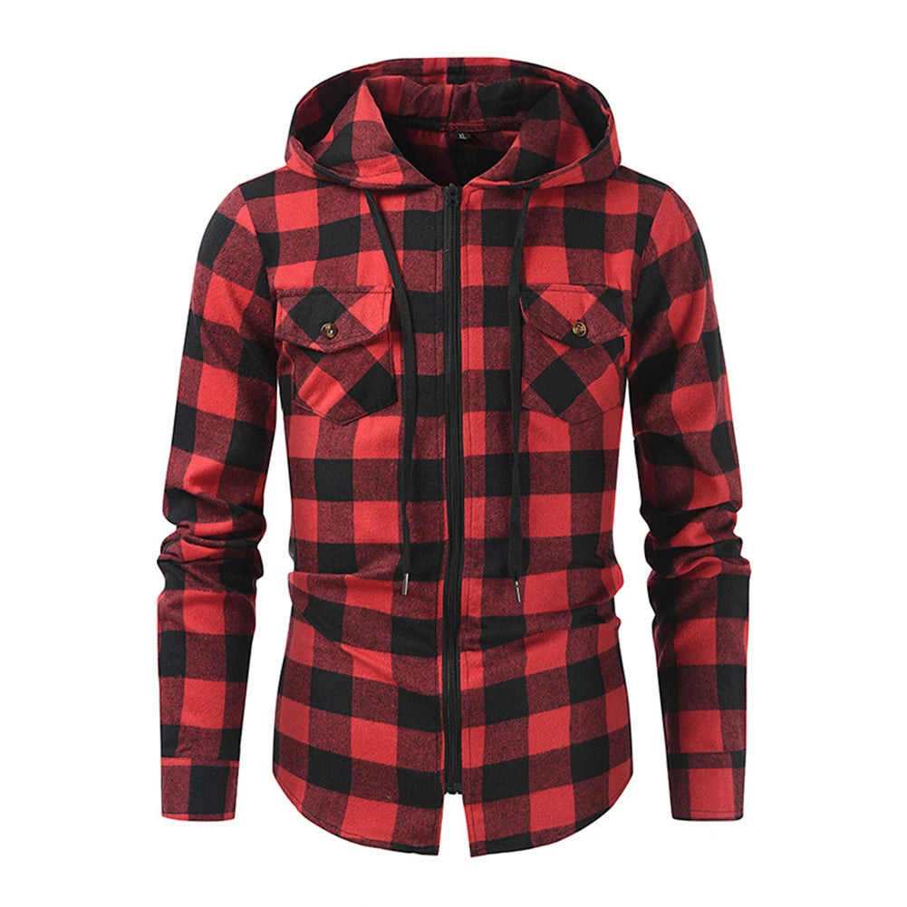 Plaid Long Sleeeved Shirt