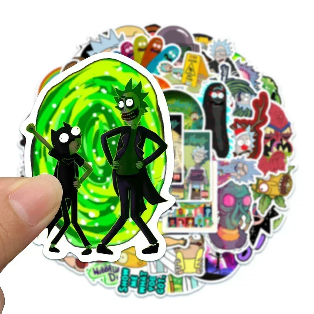 Rick & Morty Stickers
