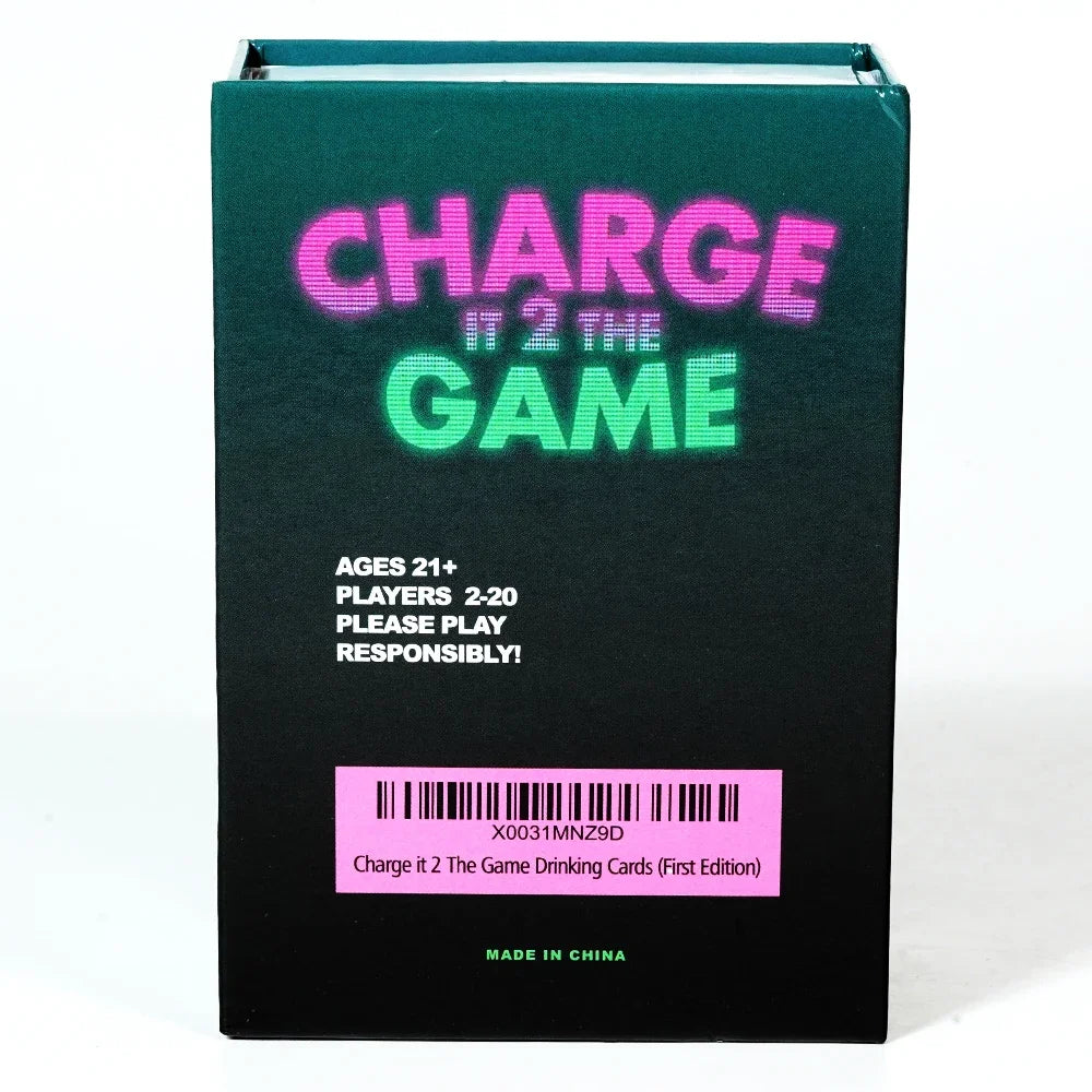 Charge It To The Game Drinking Game