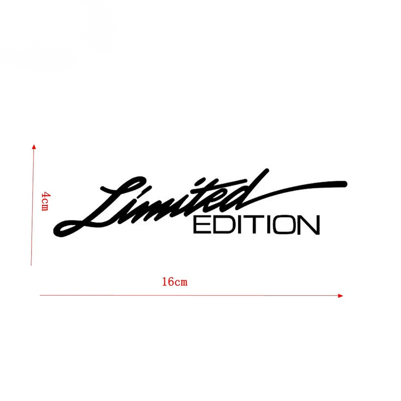 Limited Edition Decal