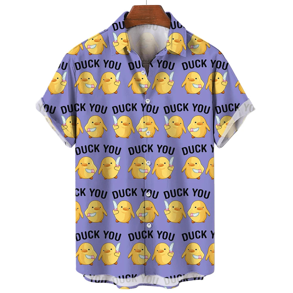 Duck You Print Tshirts