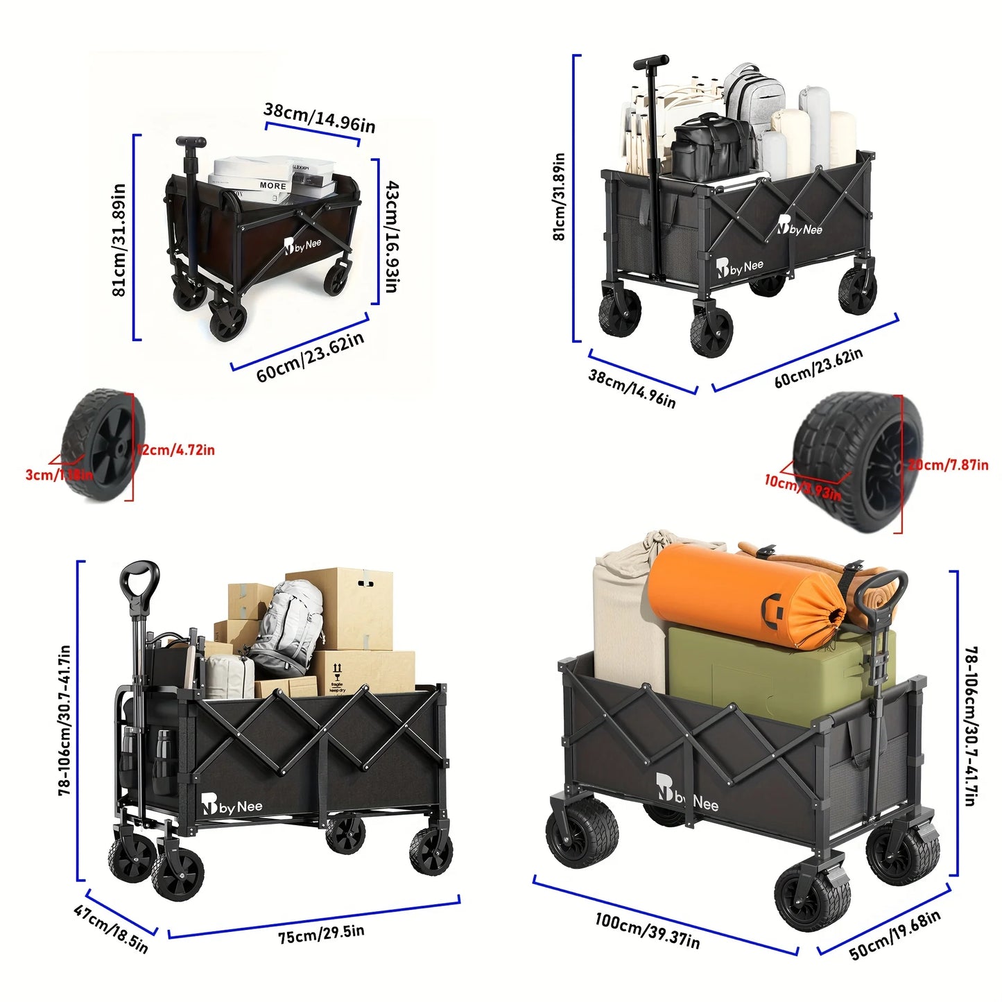 Multifunctional Camp Wagon