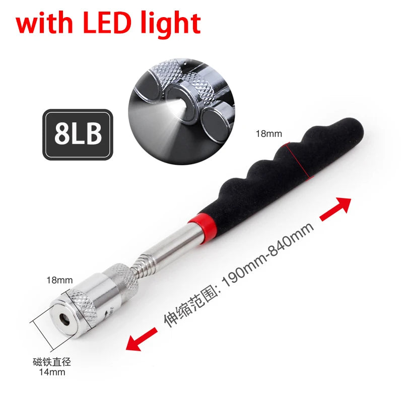 Mini Portable Telescopic Magnet Pen