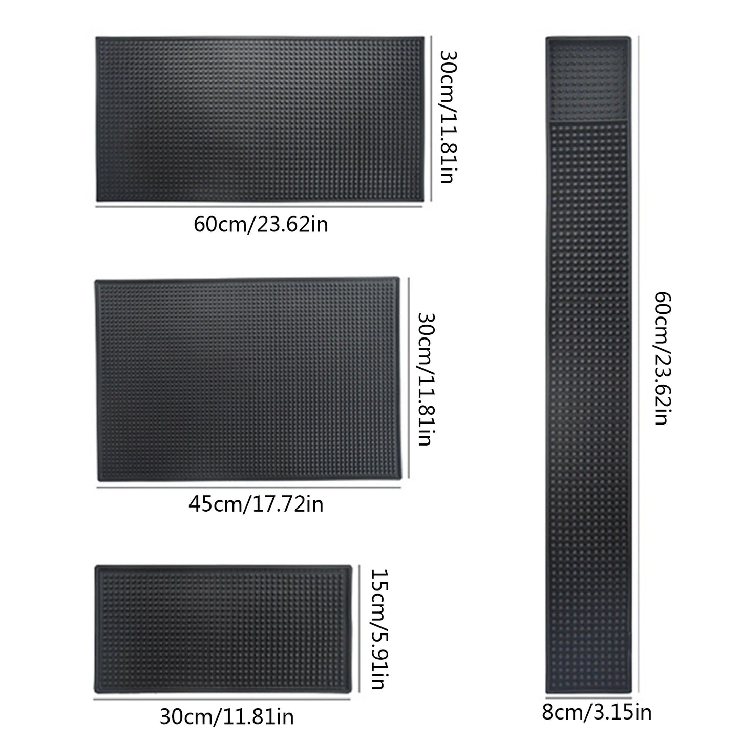Anti-Slip Rubber Bar Mats