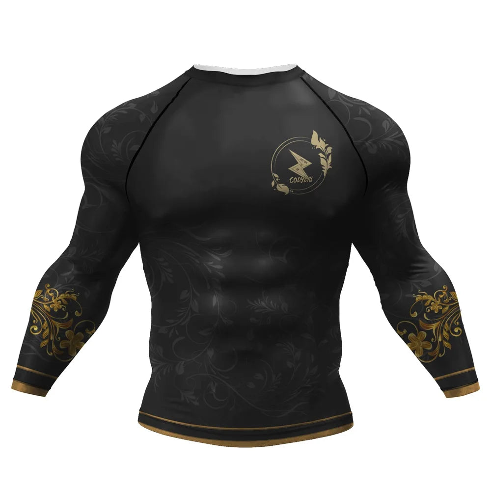 Long Sleeved Gym Rashguard Shirts