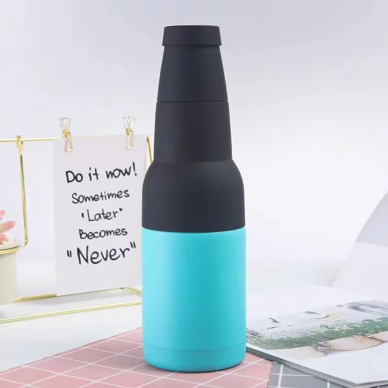 Stainless Steel Double Insulated Beer Or Can Cooler