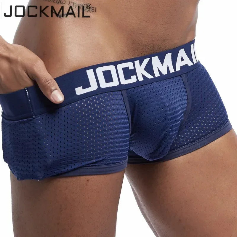 JOCKMAIL Breathable Mesh Boxers