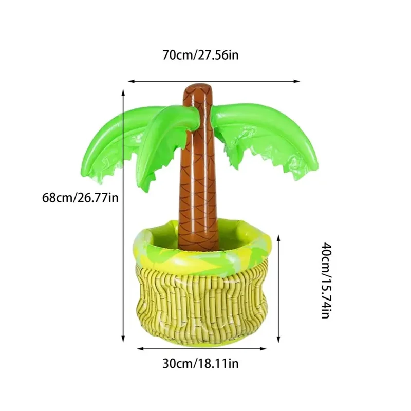 Palm Tree Inflatable Cooler