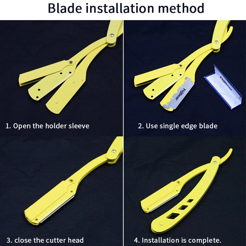 Shaving Cutthroat Razor (Without Blades)