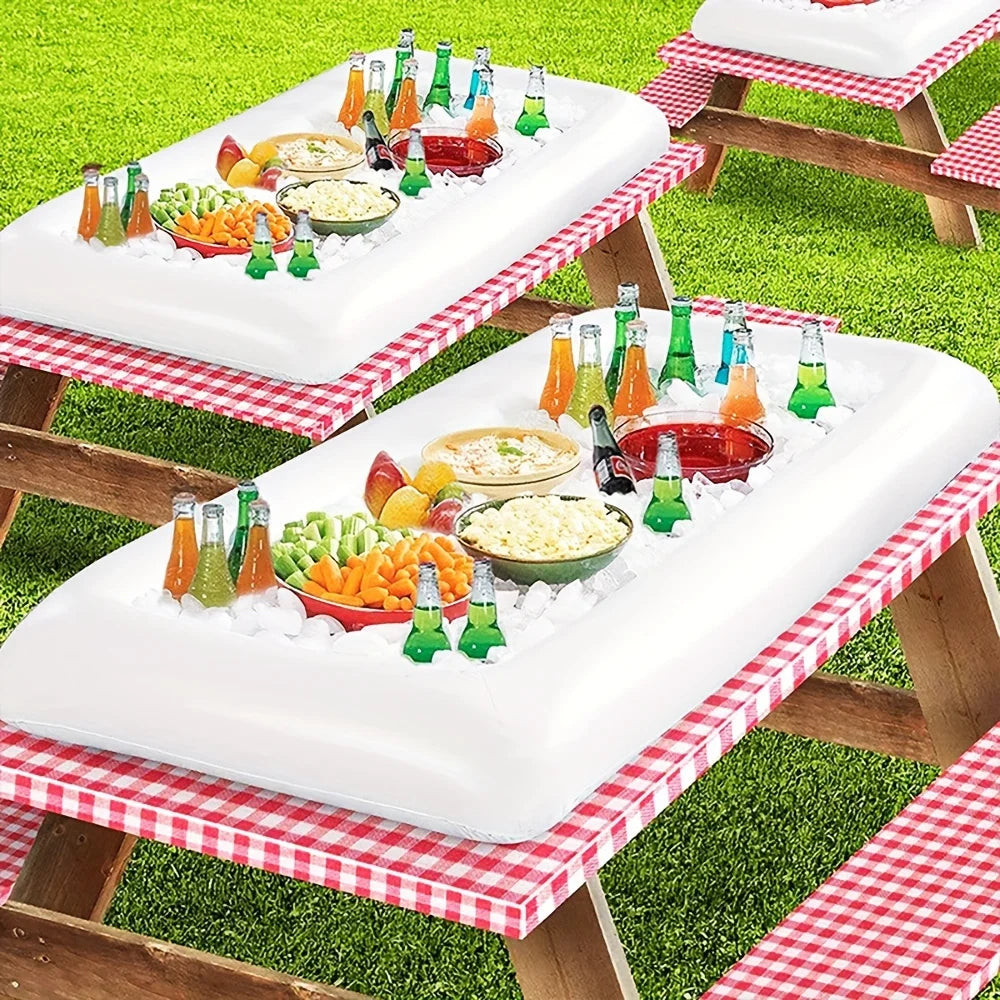 Inflatable Ice Bar Cooler Mat