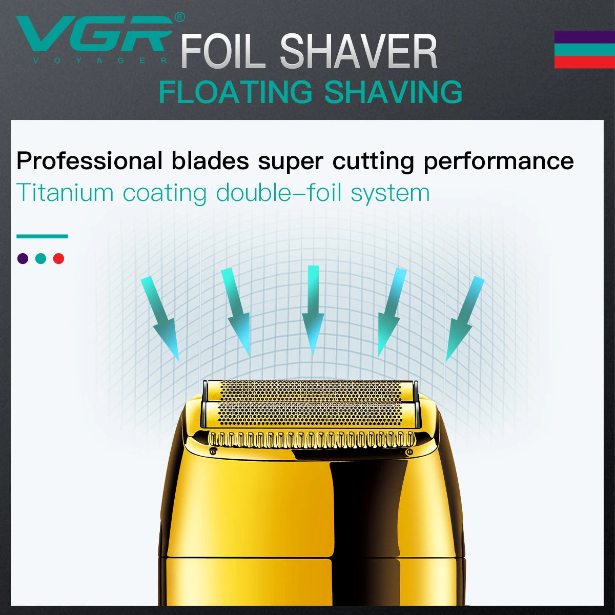 VGR Professional Electric Shaver
