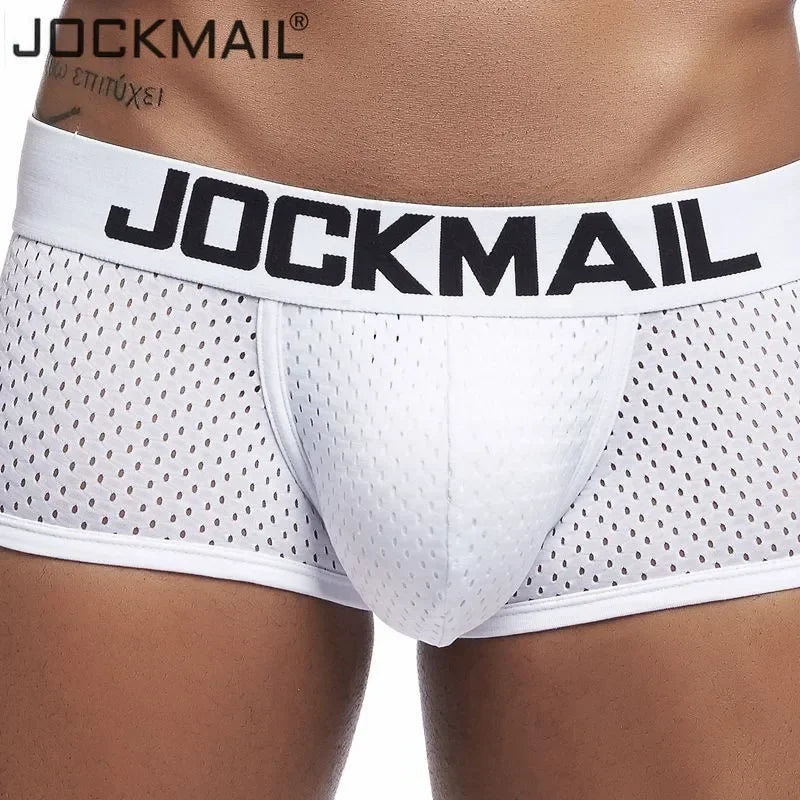 JOCKMAIL Breathable Mesh Boxers