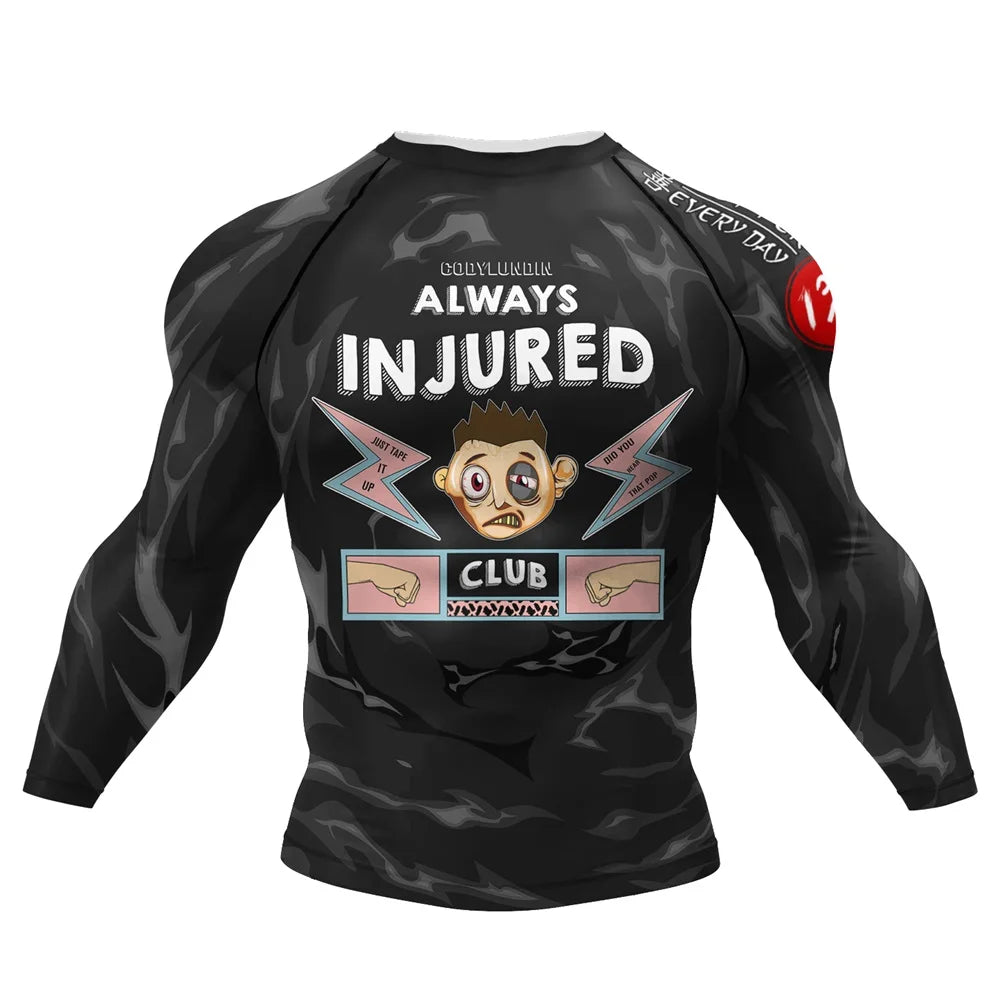 Long Sleeved Gym Rashguard Shirts