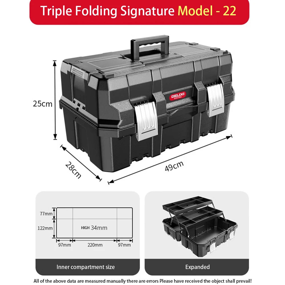 Industrial Grade Multi Layered Foldout Tool Box