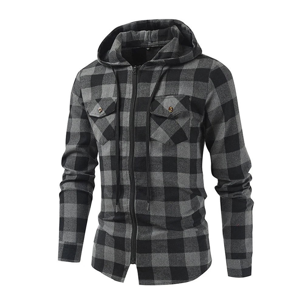 Plaid Long Sleeeved Shirt