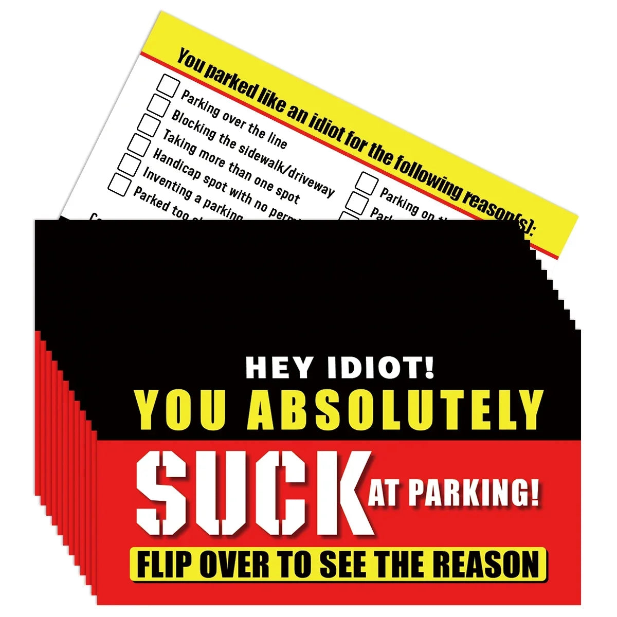 Bad Parking Business Cards