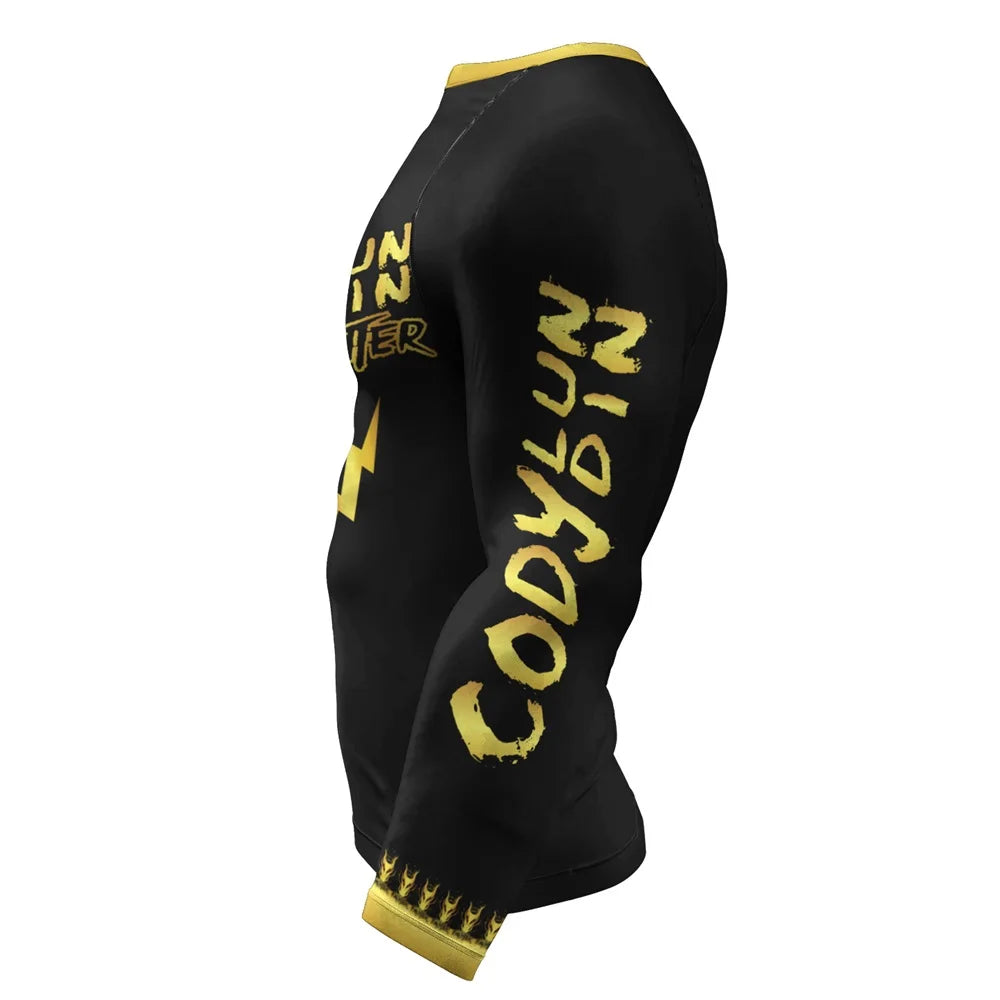 Long Sleeved Gym Rashguard Shirts
