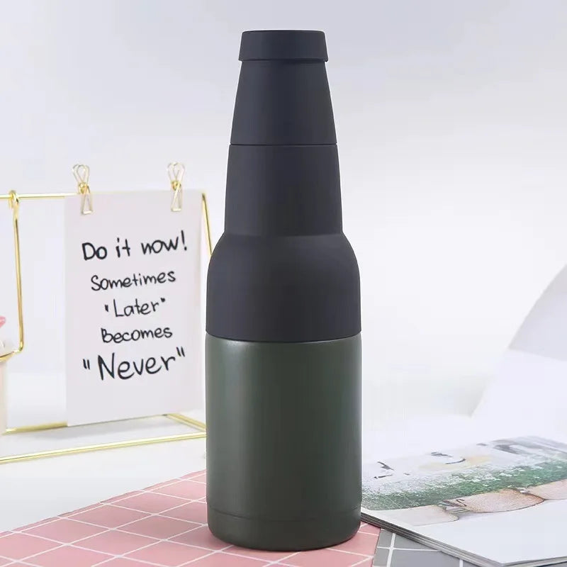 Stainless Steel Double Insulated Beer Or Can Cooler