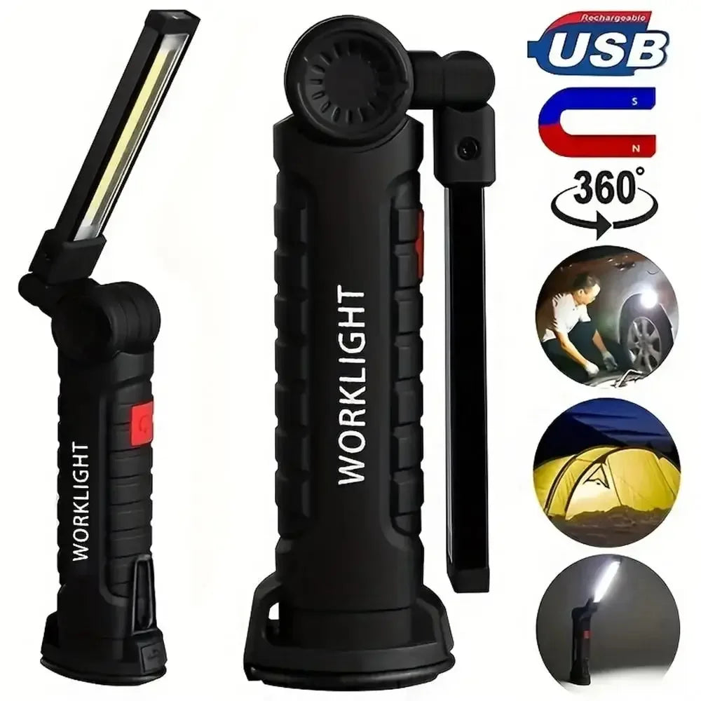 Magnetic USB Flashlight