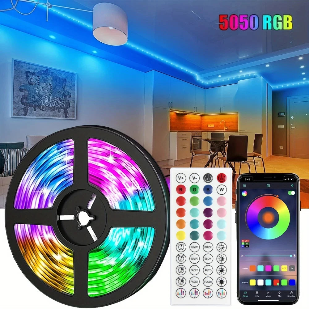 1-30 Meters BlueTooth Control Music Sync Led Strips Light