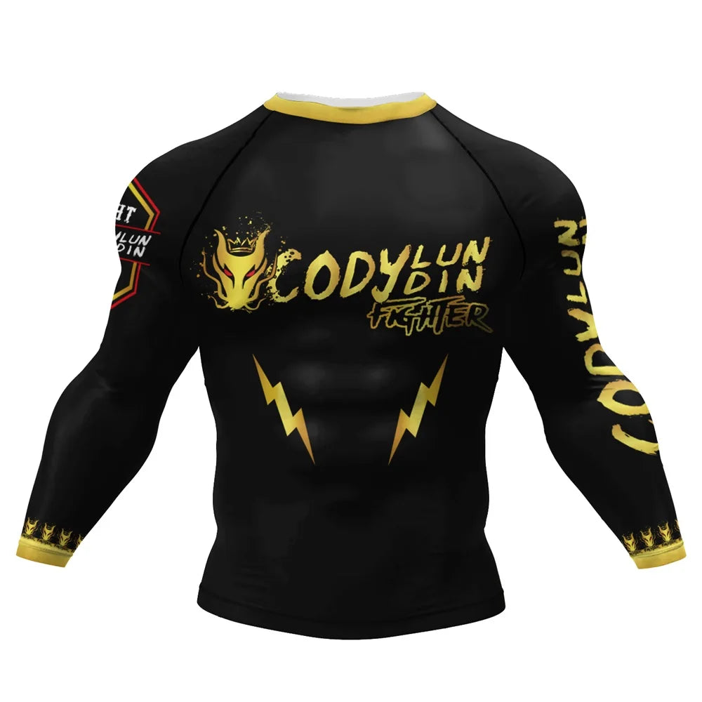 Long Sleeved Gym Rashguard Shirts