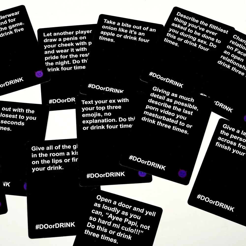 Do or Drink Naughty Edition Drinking Game