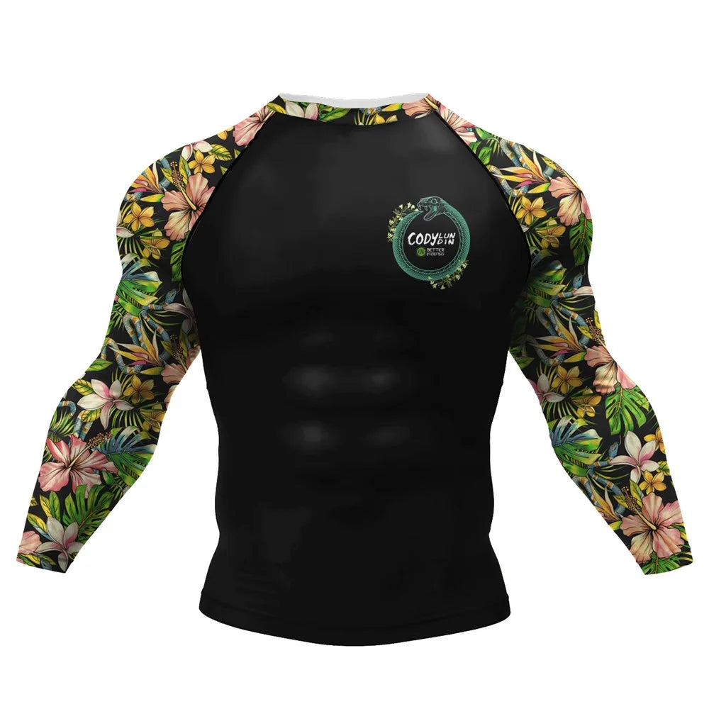Long Sleeved Gym Rashguard Shirts