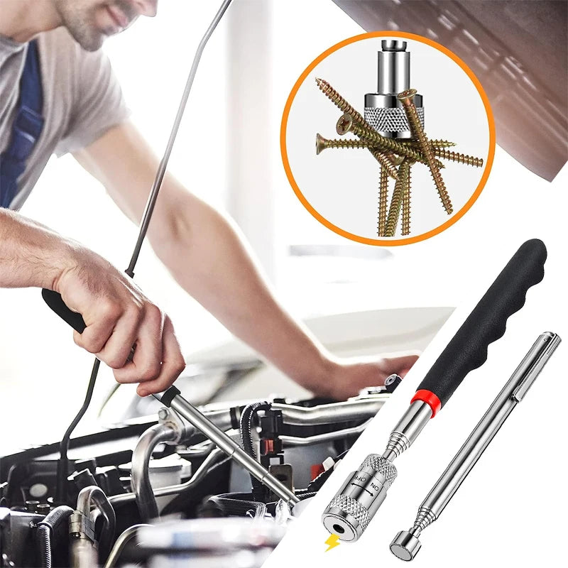 Mini Portable Telescopic Magnet Pen