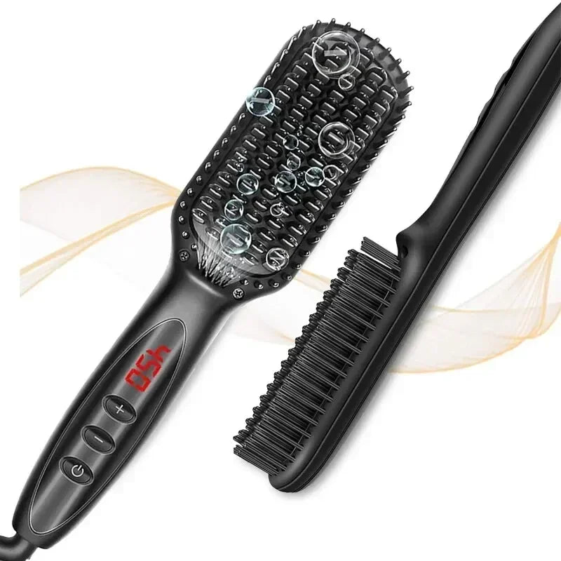 Electric Beard Straightening Brush