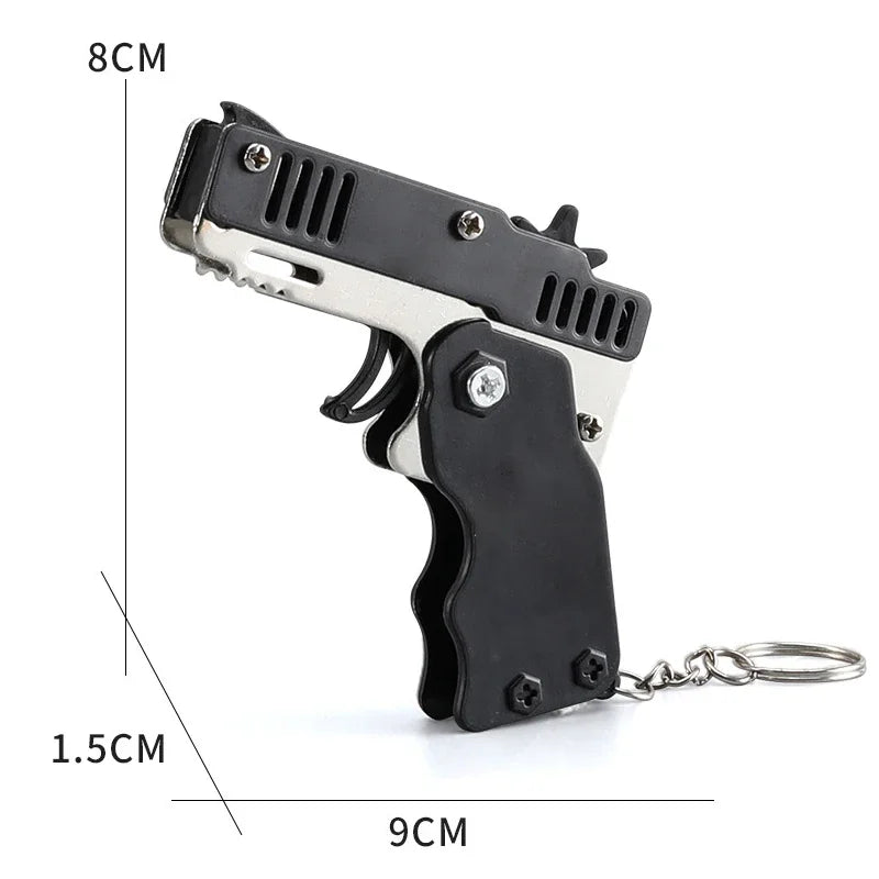 Keychain Rubber Band Gun