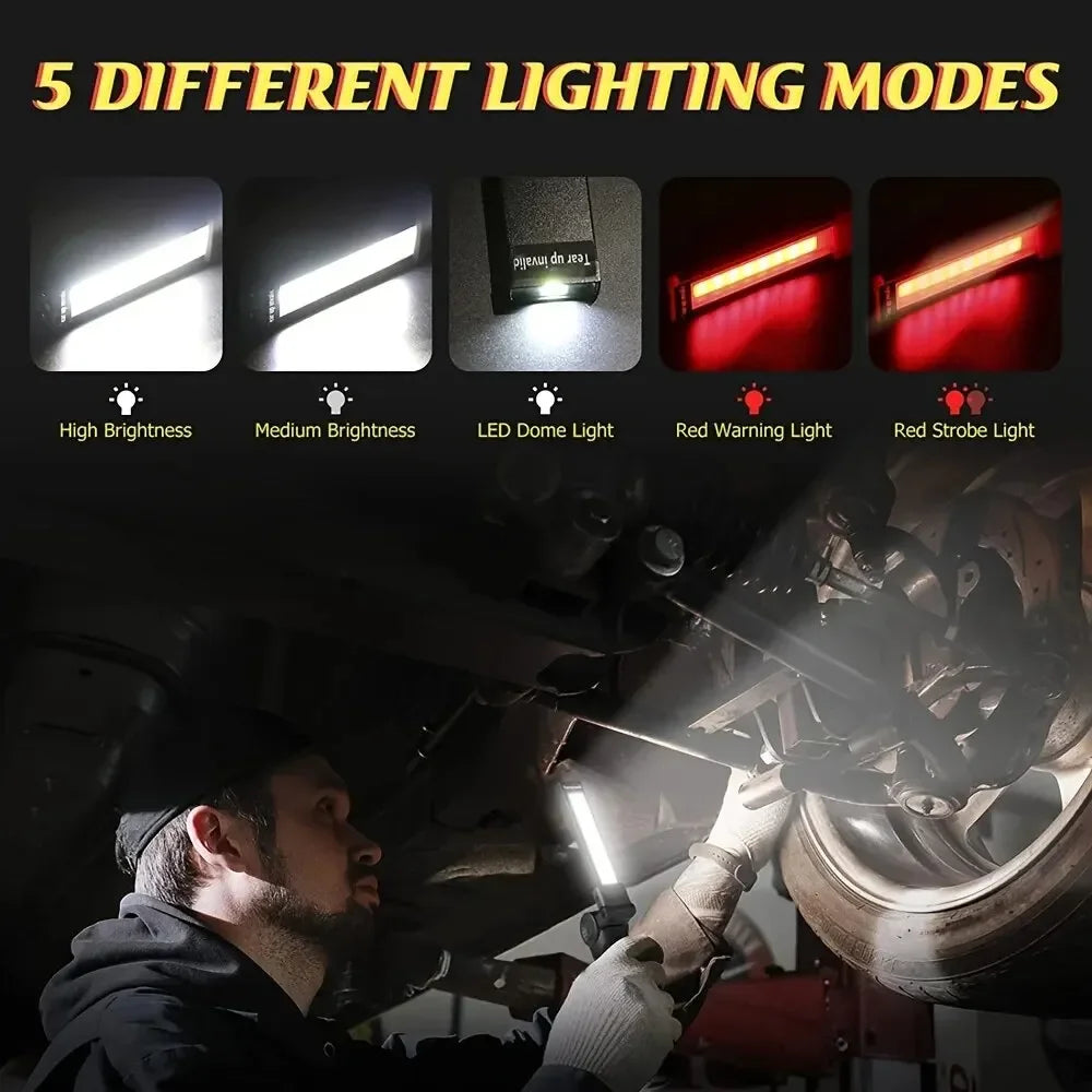 Magnetic USB Flashlight