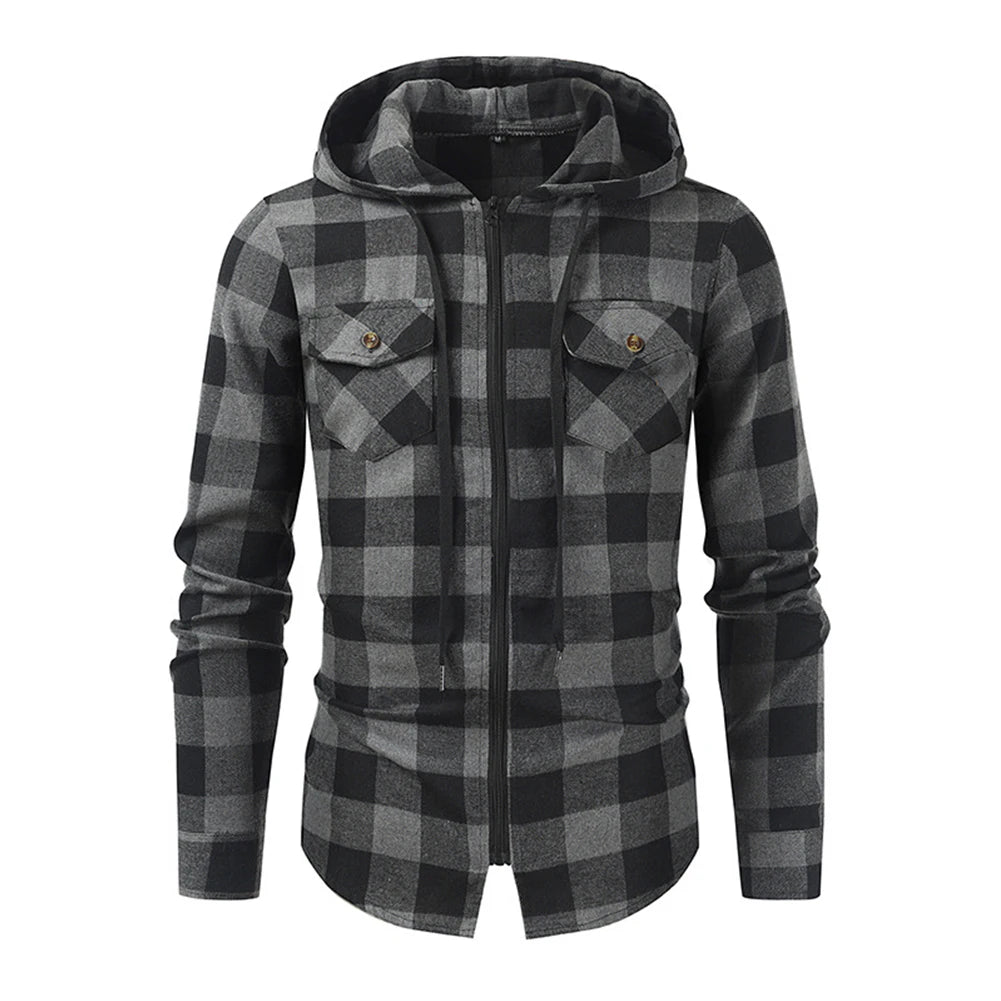 Plaid Long Sleeeved Shirt