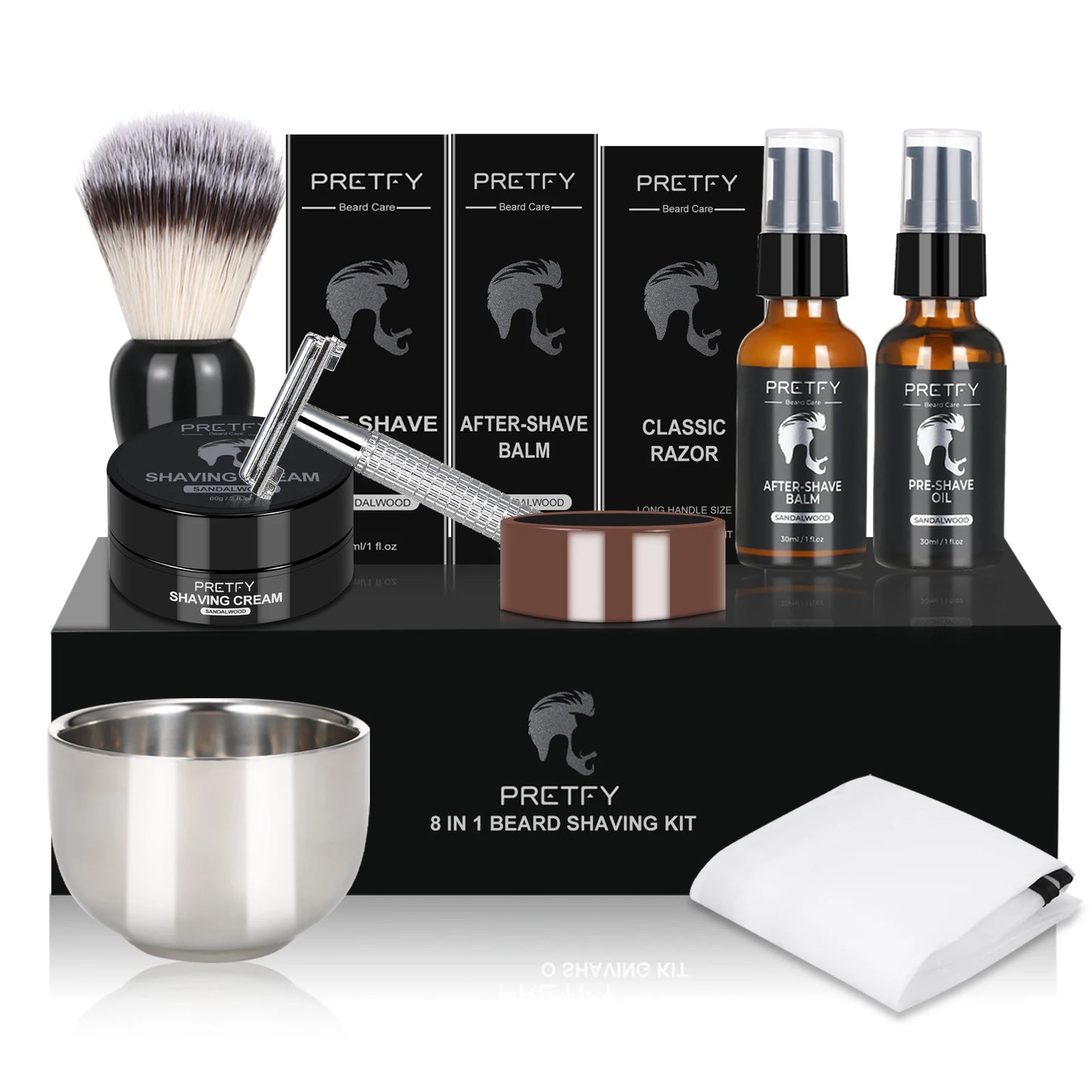 8 in 1 Beard Shaving Kit
