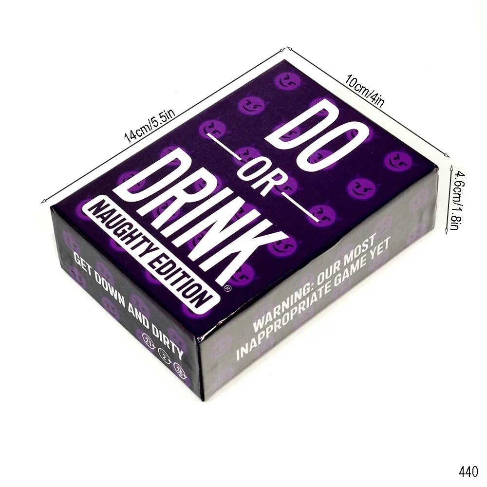 Do or Drink Naughty Edition Drinking Game