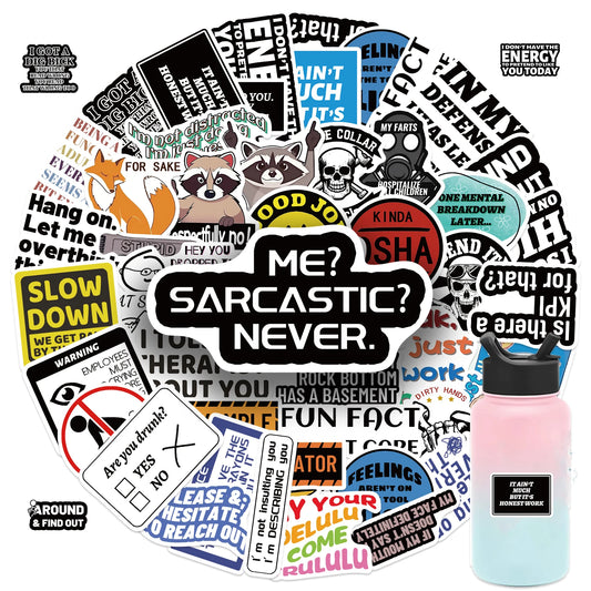 50PCS Funny Stickers for Adults