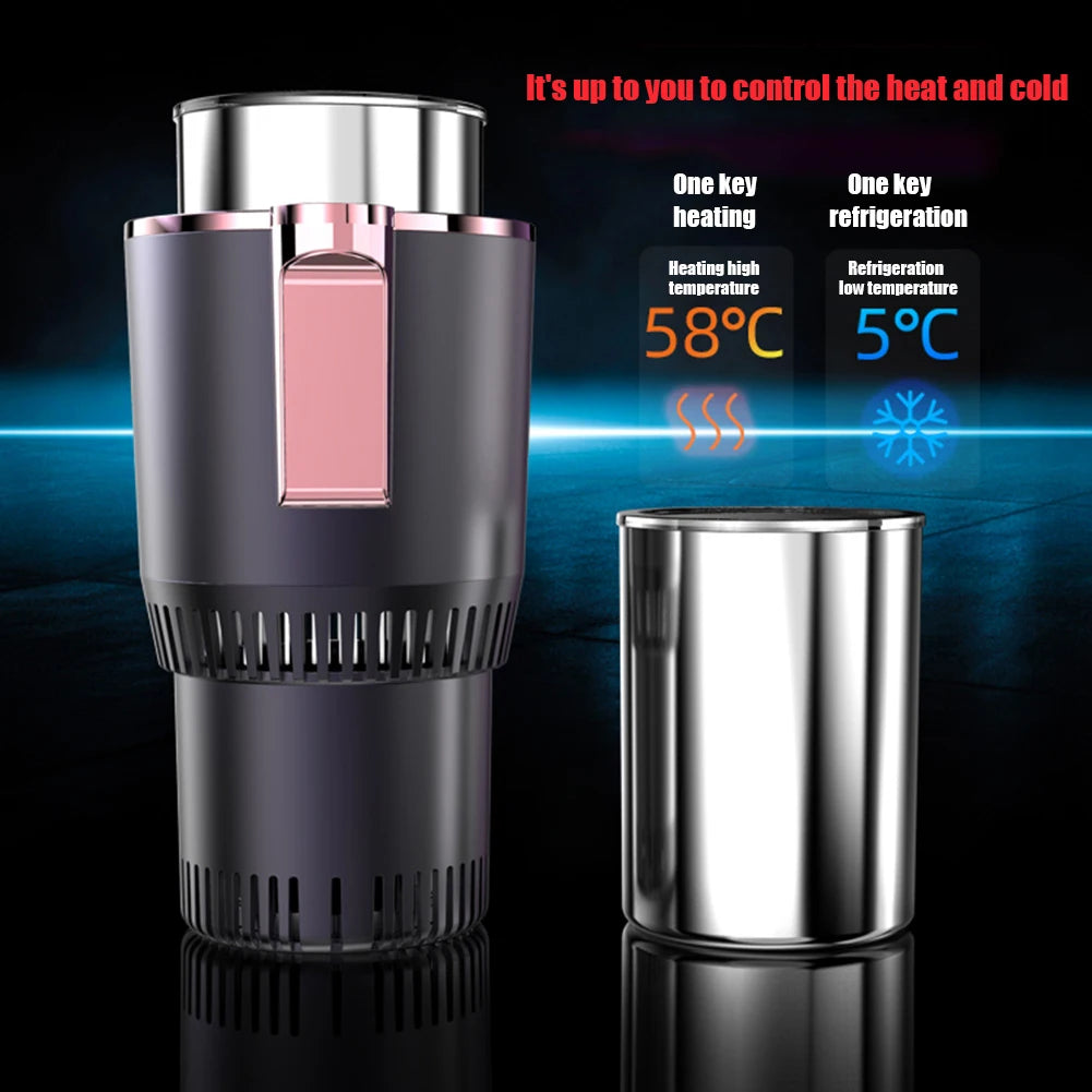 Portable Smart 2 In 1 Heating & Cooling 12V Car Cup Holder