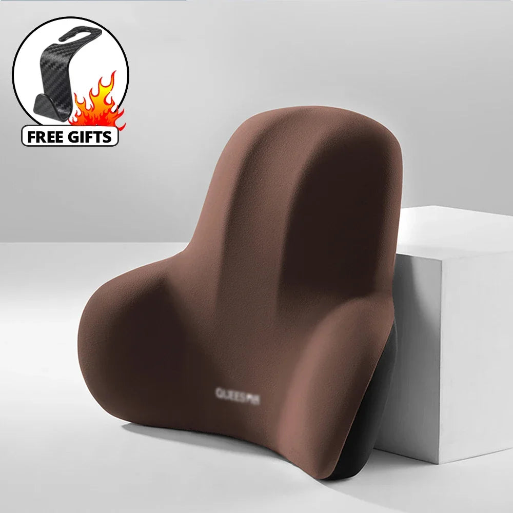 Neck & Lumbar Support Car Pilllow