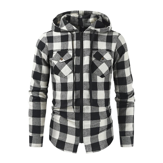 Plaid Long Sleeeved Shirt