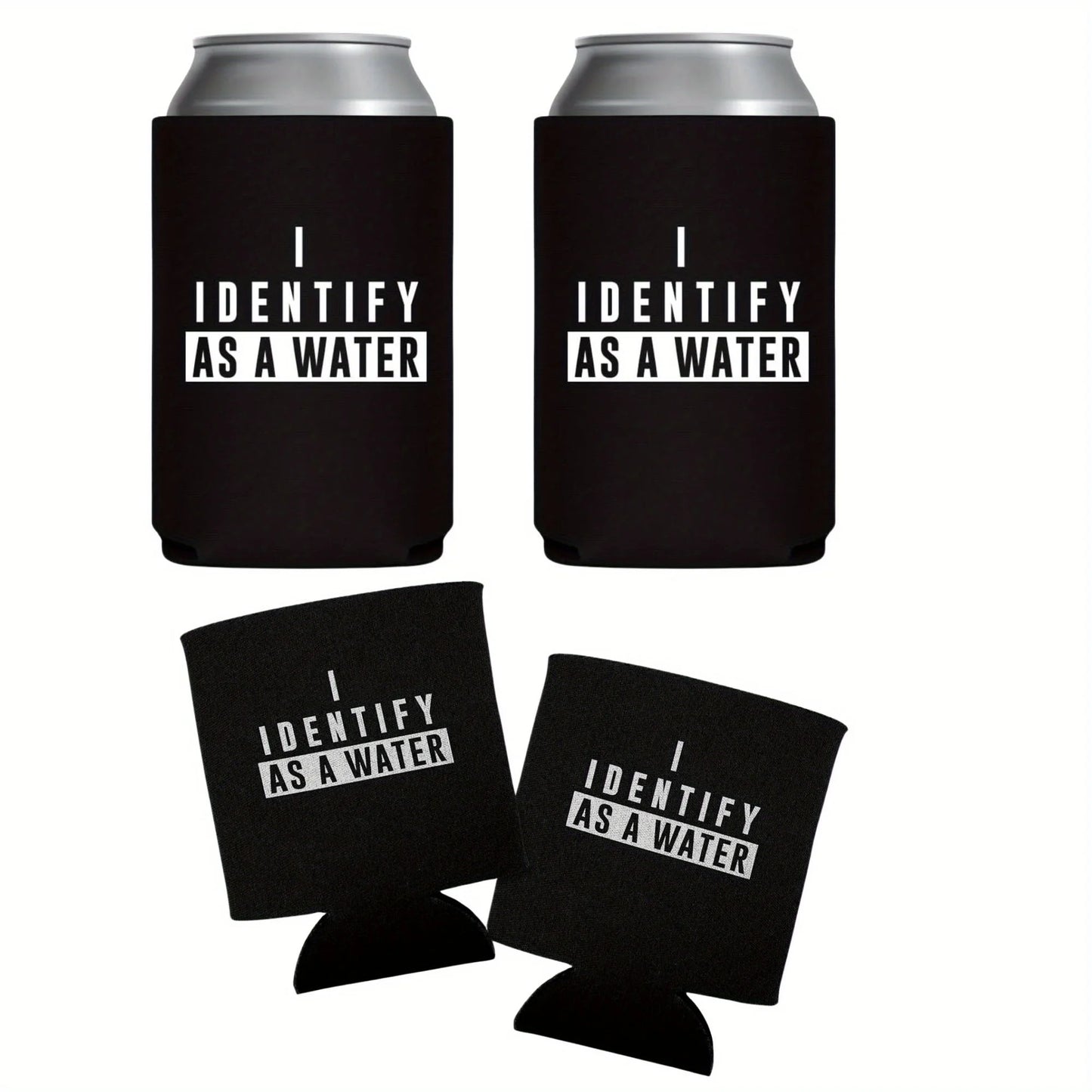 4 pack I Identify As A Water Coolers
