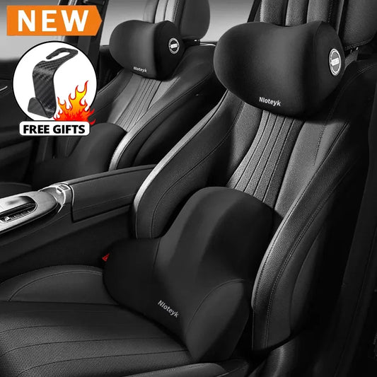 Neck & Lumbar Support Car Pilllow