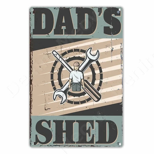 Vintage Style Funny Decor Metal Signs