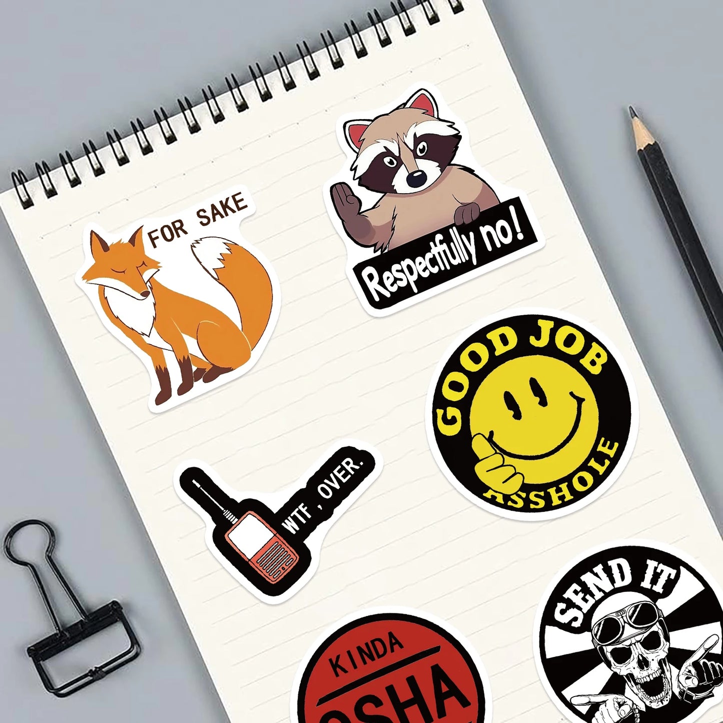 50PCS Funny Stickers for Adults