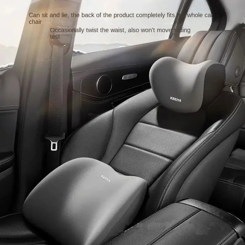 Neck & Lumbar Support Car Pillow