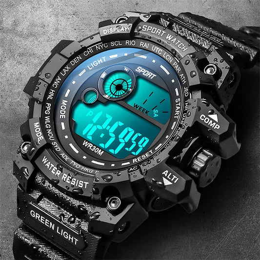 Waterproof Digital LED Watch