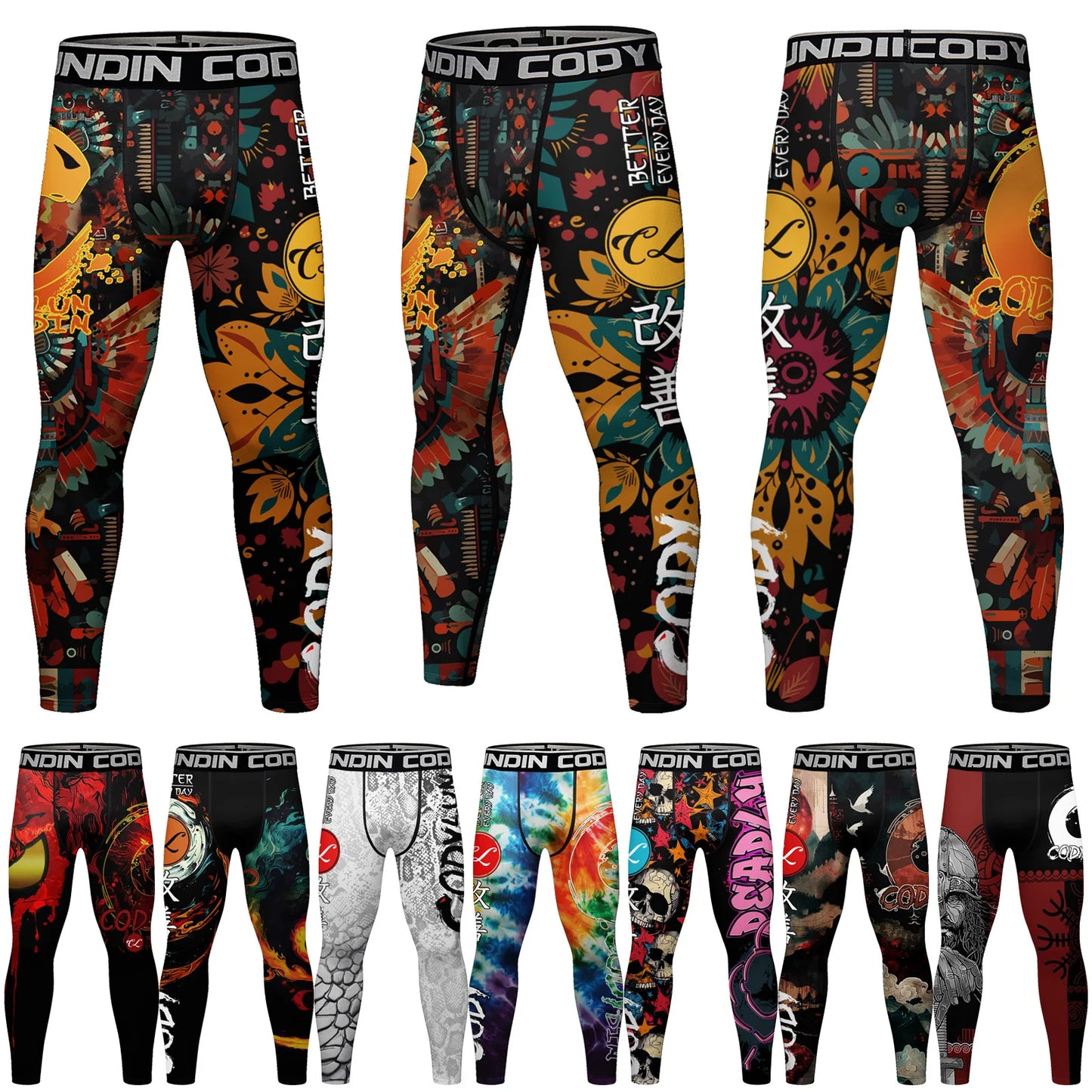 Rashguard Elastic Gym Leggings