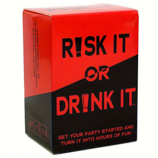 Risk It Or Drink It Card Game